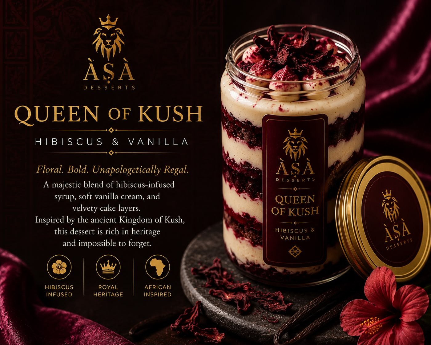 Queen of Kush · Hibiscus & Vanilla
